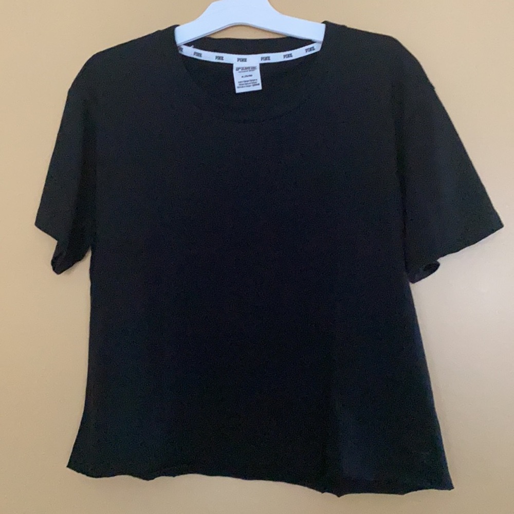 Pink Victoria’s Secret crop top size M